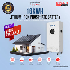 APSUN 51.2V 314Ah Industrial Battery Module